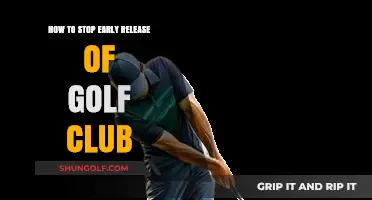 Master Your Swing: Prevent Early Golf Club Release Effectively