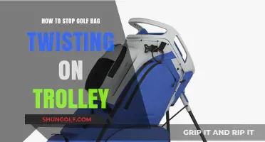 Prevent Golf Bag Twisting on Your Trolley: Tips and Tricks
