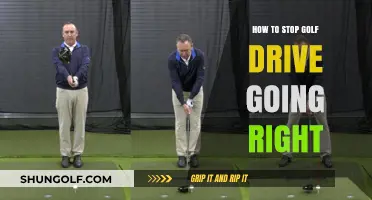 Correct Your Golf Drive: Tips to Prevent It from Going Right