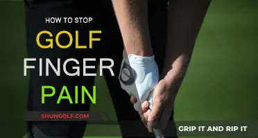 Prevent Golf Finger Pain: Tips for a Pain-Free Game