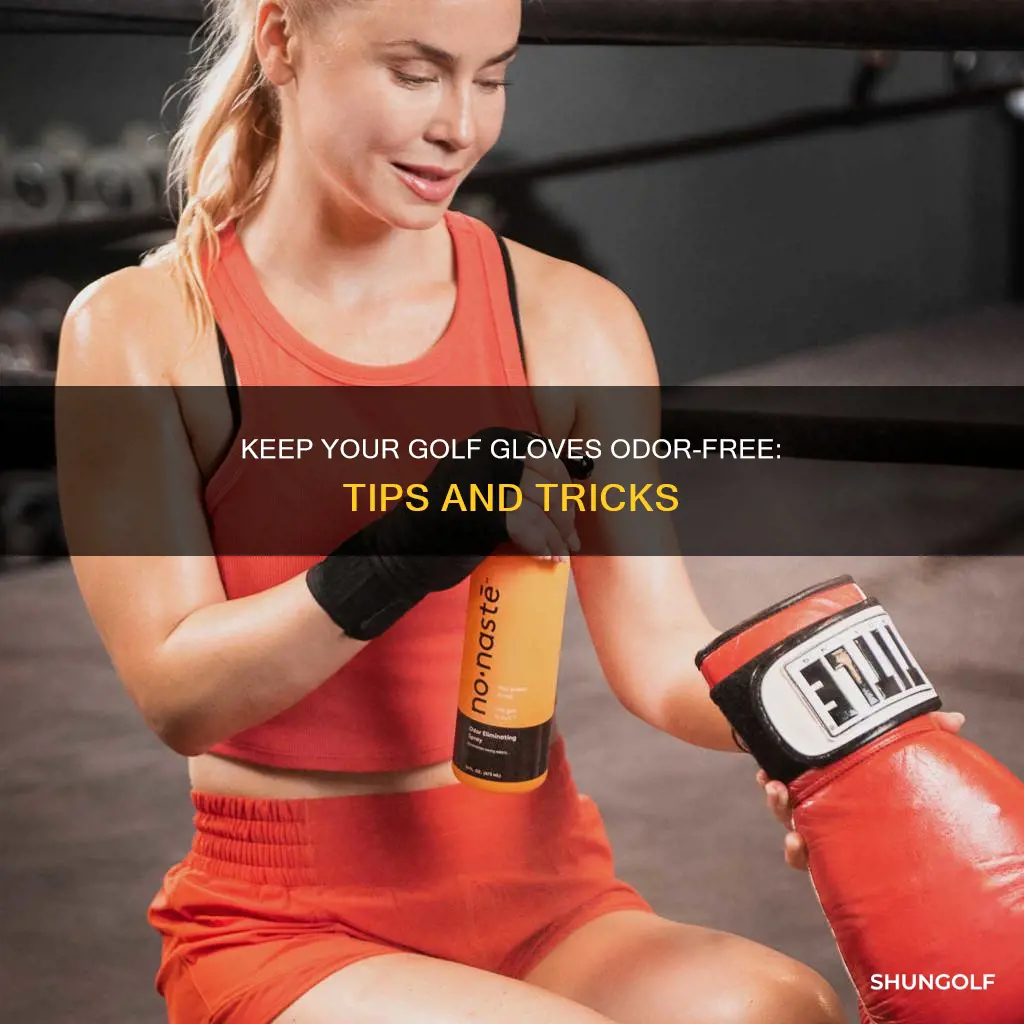 how to stop golf gloves smelling