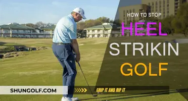 Golf: Heel Striking – How to Fix Your Swing