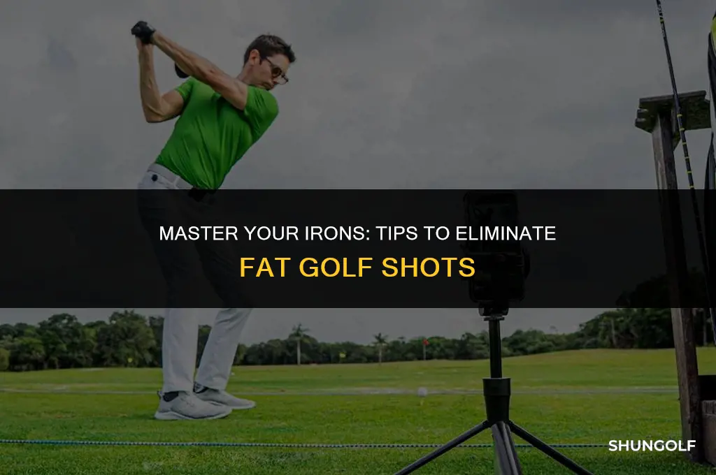 how to stop hitting fat golf shots with irons