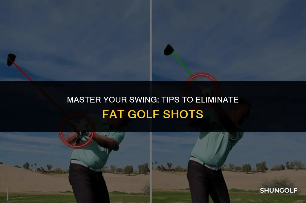 how to stop hitting fat golf shots