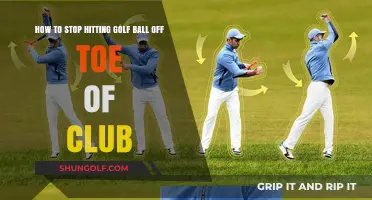 Master Your Swing: Prevent Hitting Golf Ball Off the Toe