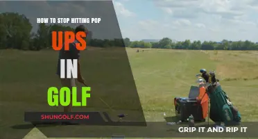 Master Your Golf Swing: Eliminate Pop-Ups and Improve Accuracy
