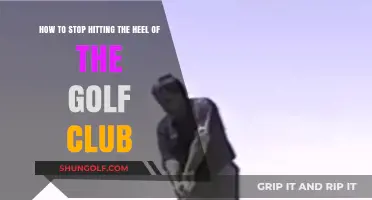 Master Your Swing: Prevent Hitting the Heel of Your Golf Club