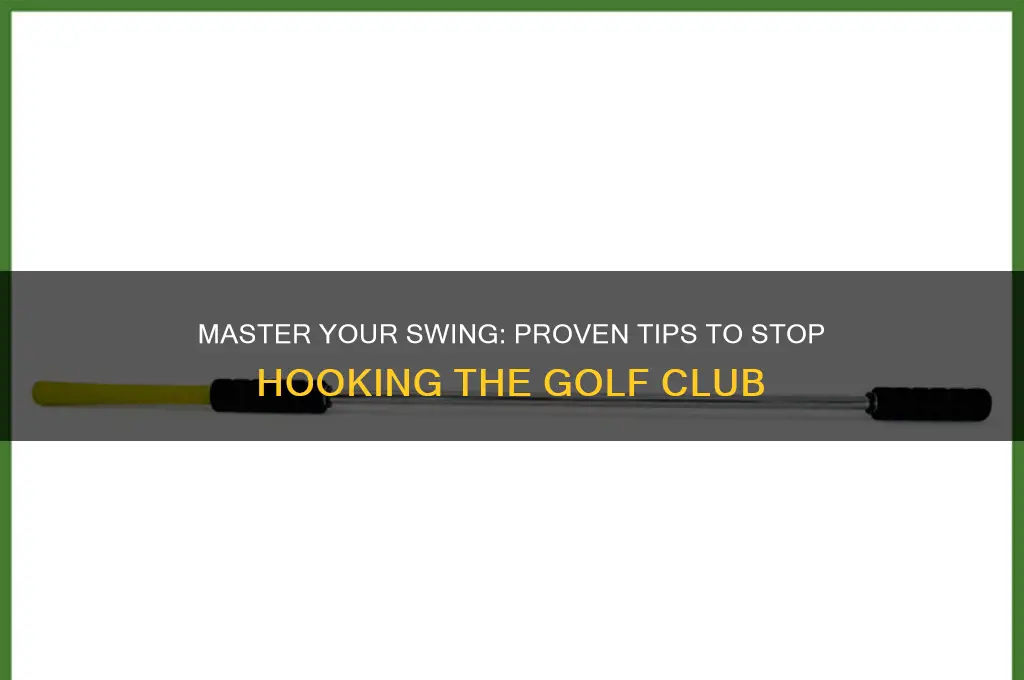 how to stop hooking the golf club