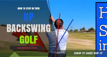 Master Your Golf Backswing: Stop, Then Up for Perfect Consistency