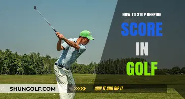 Stop Counting Strokes: Mastering Mindful Golf Without Keeping Score