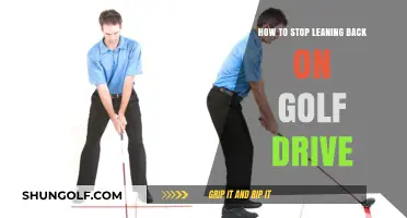 Master Your Golf Drive: Tips to Stop Leaning Back