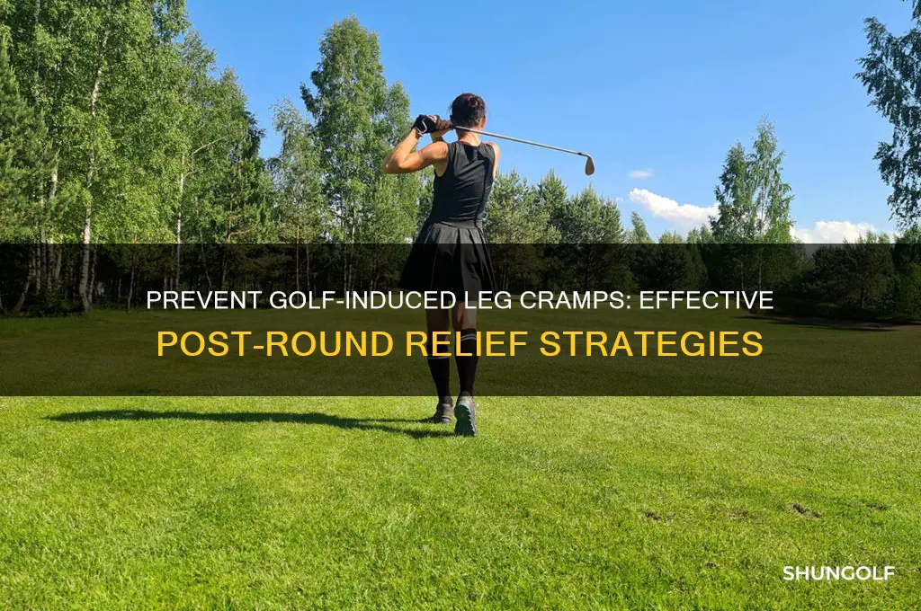 how to stop leg cramps after golf