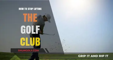 Master Your Golf Swing: Stop Lifting the Club for Better Consistency