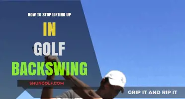 Master Your Golf Backswing: Stop Lifting Up with These Tips