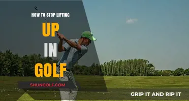 Master Your Golf Swing: Stop Lifting Up for Better Consistency