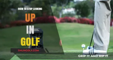 Master Your Golf Swing: Proven Tips to Stop Looking Up Early