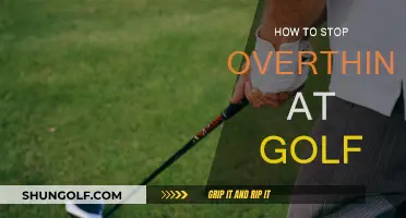 Golf: Stop Overthinking and Start Playing