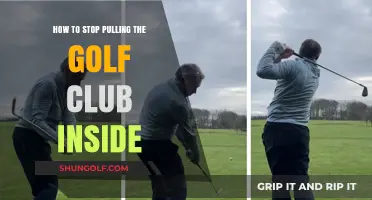 Master Your Golf Swing: Prevent Pulling the Club Inside Effectively