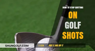 Mastering Persistence: Tips to Stop Quitting on Golf Shots