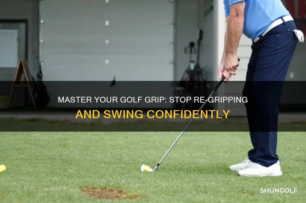how to stop re gripping a golf club