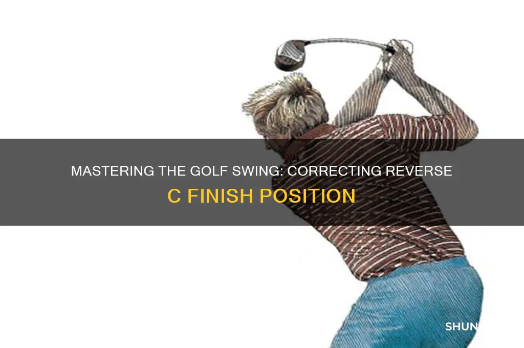 how to stop reverse c golf finish position