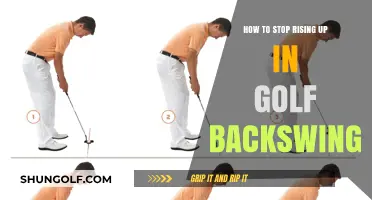 Master Your Golf Backswing: Tips to Prevent Rising Up