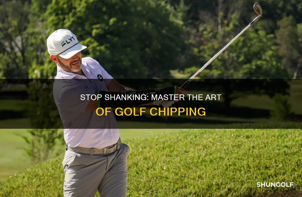 how to stop shanking golf chips