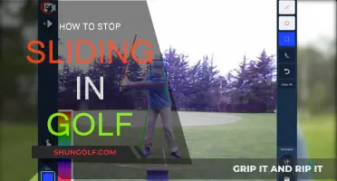 Golf Swing: Stop Sliding, Improve Your Game