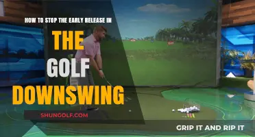Master Your Golf Downswing: Prevent Early Release with These Tips
