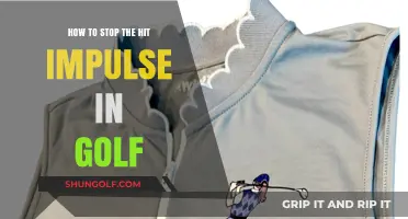 Mastering Golf Swing Control: Stop the Hit Impulse Effectively