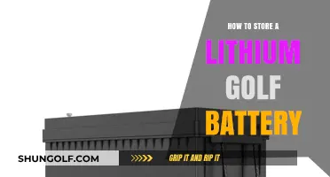 Proper Storage Tips for Your Lithium Golf Battery's Longevity