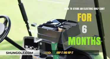 Storing Your Electric Golf Cart Safely for Six Months: A Guide