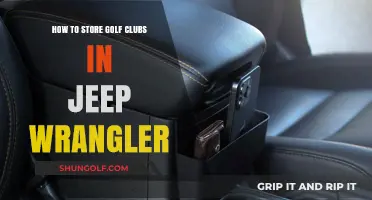 Storing Golf Clubs in Your Jeep Wrangler: Space-Saving Tips & Tricks
