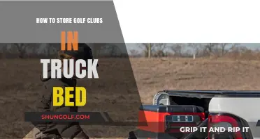 Securely Transport Your Golf Clubs: Truck Bed Storage Tips