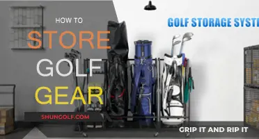 Storing Golf Gear: Tips for Space-Saving and Protection