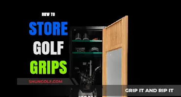 Essential Tips for Storing Golf Grips: Preserve Your Equipment