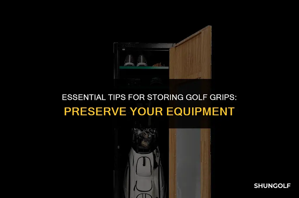 how to store golf grips