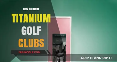 Proper Titanium Golf Club Storage Tips for Longevity and Performance