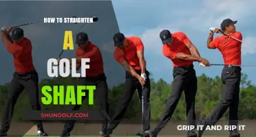 Mastering the Art of Golf Shaft Straightening: A Comprehensive Guide