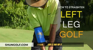 Perfect Your Left Leg Golf Swing: Straighten and Master