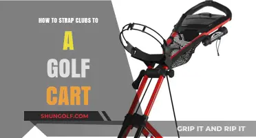 Secure Your Golf Clubs: Easy Steps to Strapping Them to Your Cart