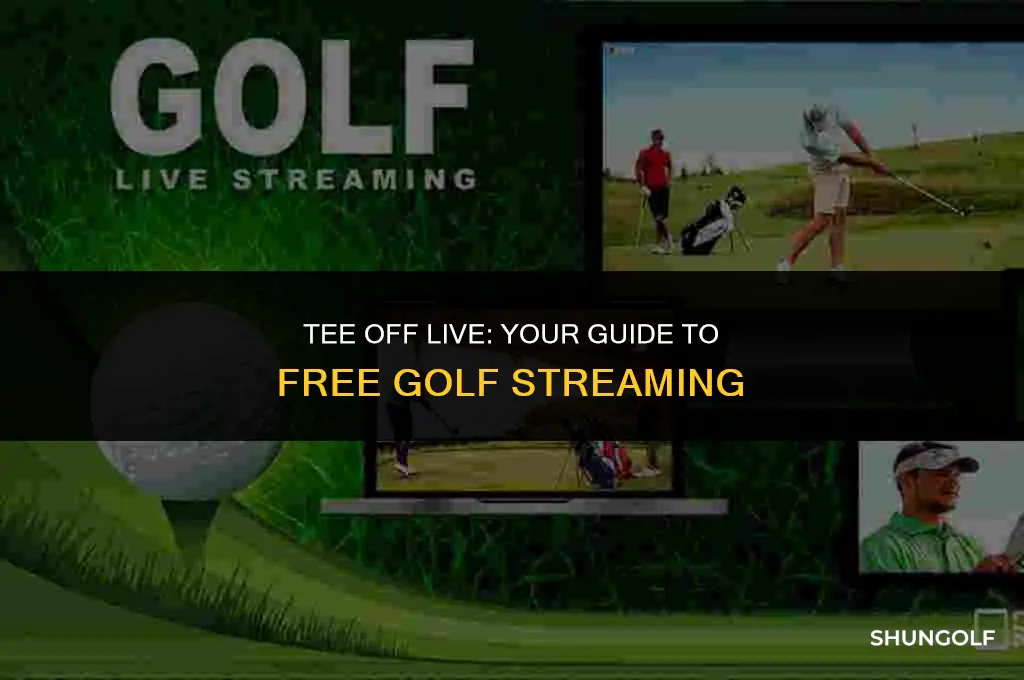 how to stream live golf for free