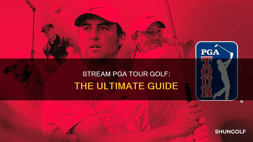 how to stream pga tour golf
