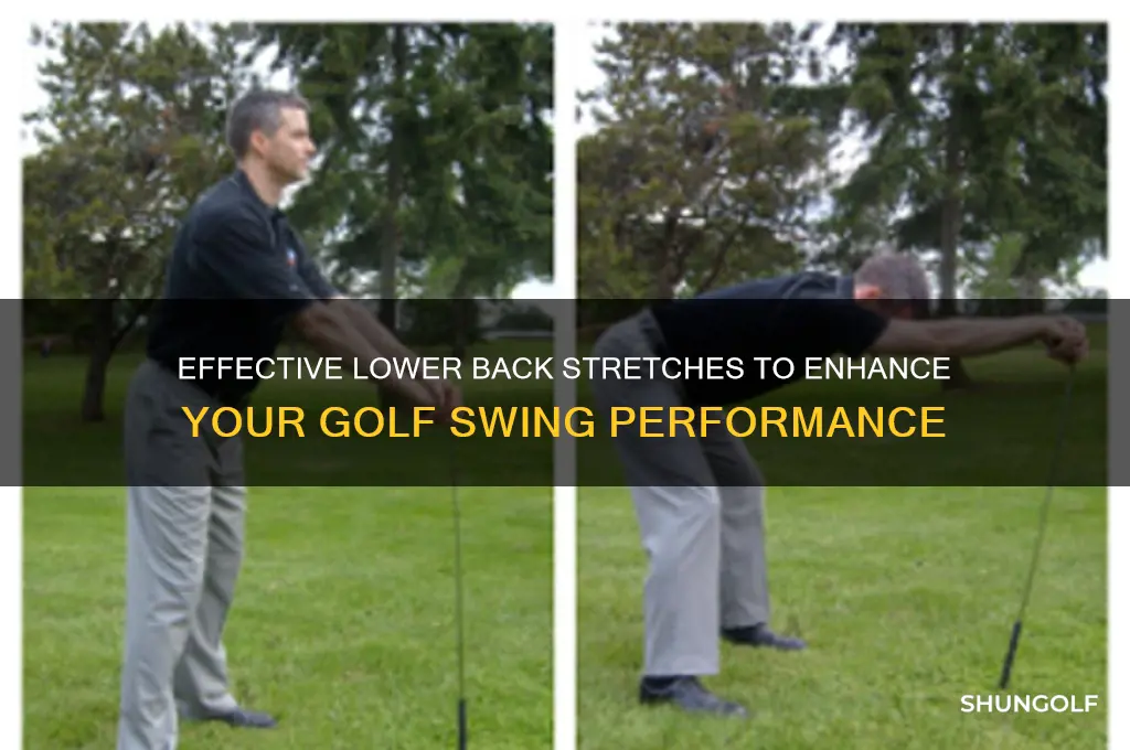 how to strech lower back for golf