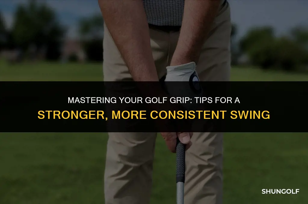 how to strengthen golf grip