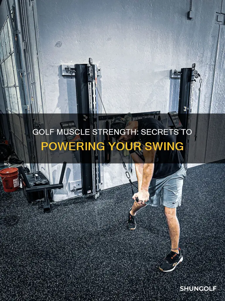 how to strengthen golf muscles