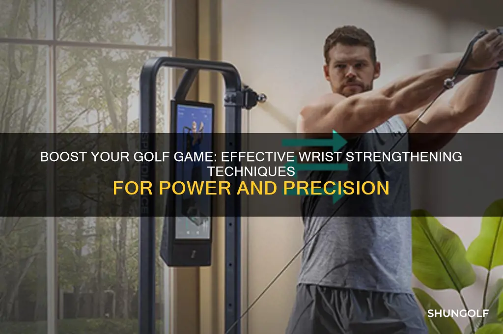 how to strengthen your wrists for golf
