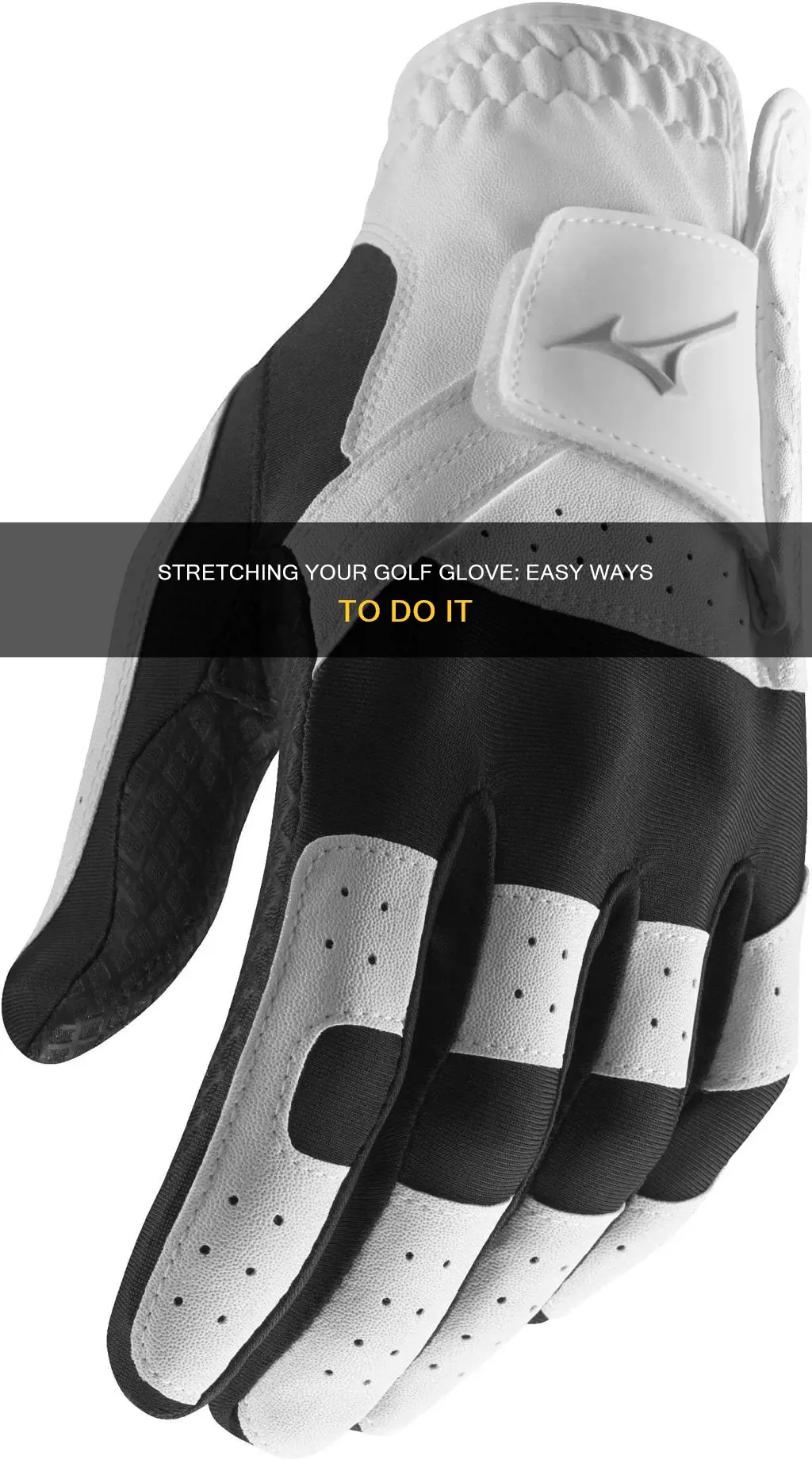 how to stretch a golf glove