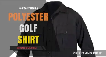 Easy Stretching Techniques for Your Polyester Golf Shirt: A Guide