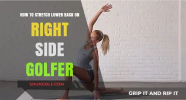 Effective Stretches for Right-Sided Lower Back Pain in Golfers
